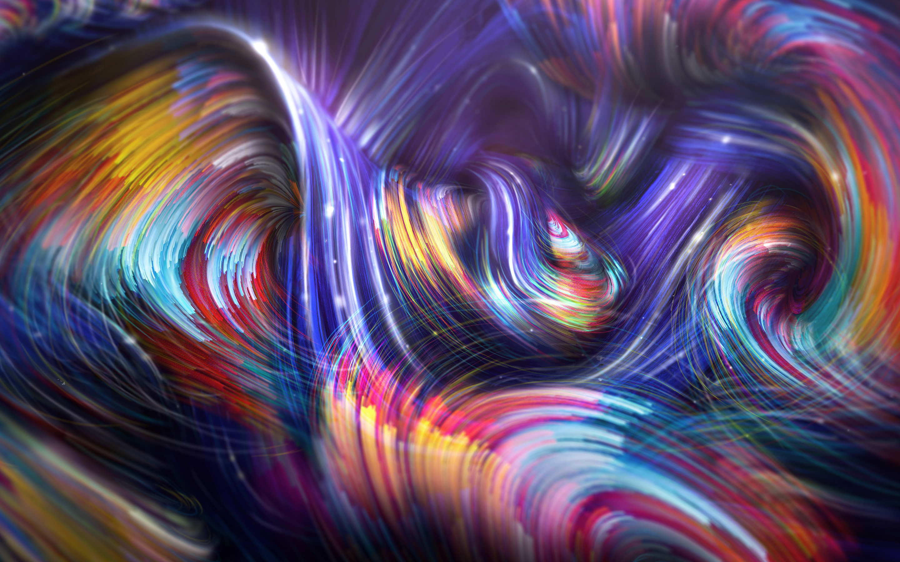 Colorful Spiral Waves6388113842
